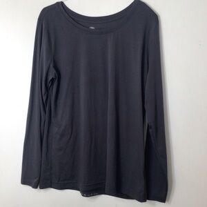 Healing Hands xl top women grey long sleeve